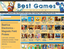Tablet Screenshot of bestgamesonline.biz
